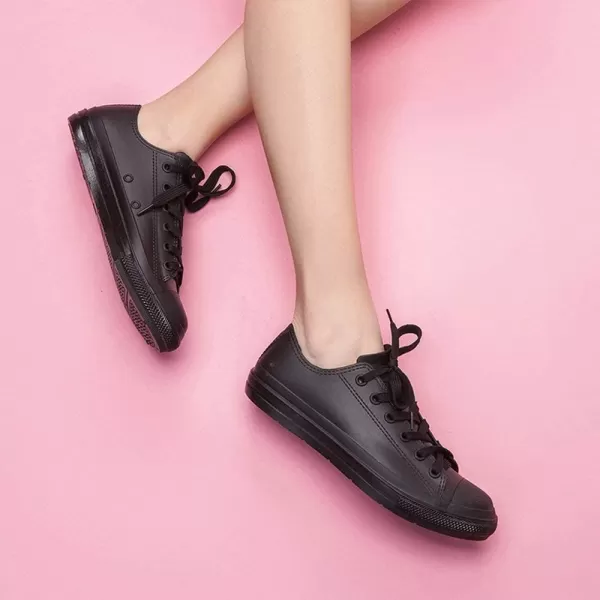 DKSUKO Women's Rain Boots Waterproof High Top Rain Shoes with Lace Up Anti-Slip Garden Shoes