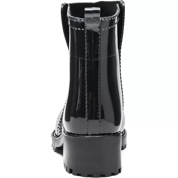 DKSUKO Women's Short Rain Boots Waterproof Ankle Raining Shoes Anti-Slip Garden Boot Rubber Garden Shoes for Ladies Outdoor Work Shoes