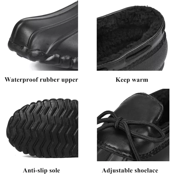 DKSUKO Women's Waterpoof Loafer Shoes Slip On Flat Duck Shoes