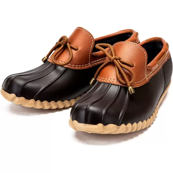 DKSUKO Women's Waterpoof Loafer Shoes Slip On Flat Duck Shoes