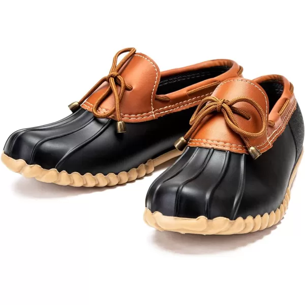 DKSUKO Women's Waterpoof Loafer Shoes Slip On Flat Duck Shoes