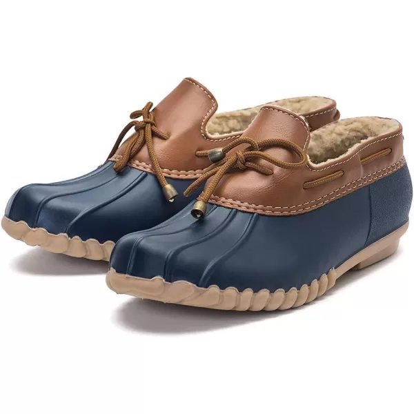 DKSUKO Women's Waterpoof Loafer Shoes Slip On Flat Duck Shoes