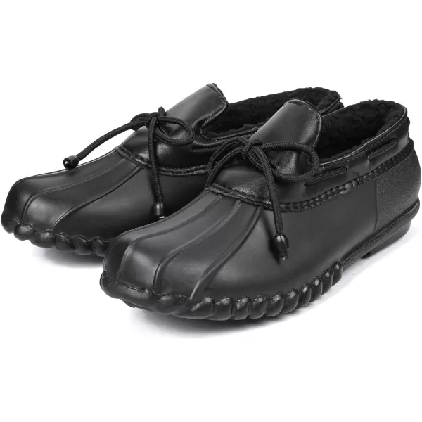 DKSUKO Women's Waterpoof Loafer Shoes Slip On Flat Duck Shoes