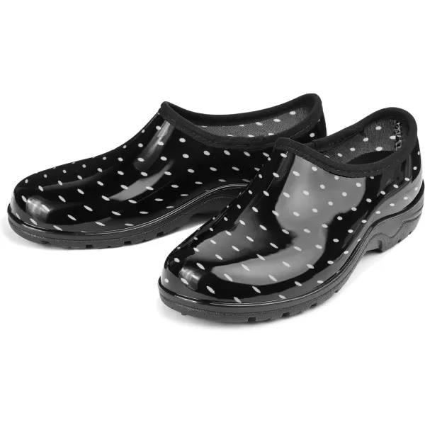 DKSUKO Women's Waterproof Garden Shoe Lightweight Rain Footwear with Comfort Insole