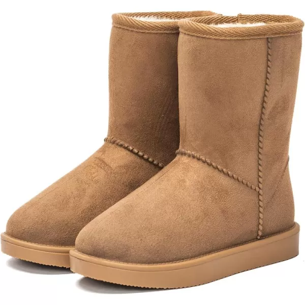DKSUKO Kid 's Classic Waterproof Snow Boots Toddler Winter Boots