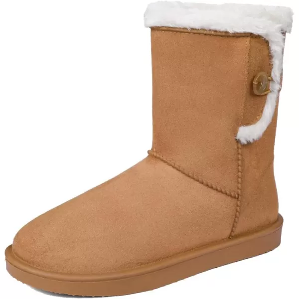 DKSUKO Women's Classic Waterproof Snow Boots Winter Boots