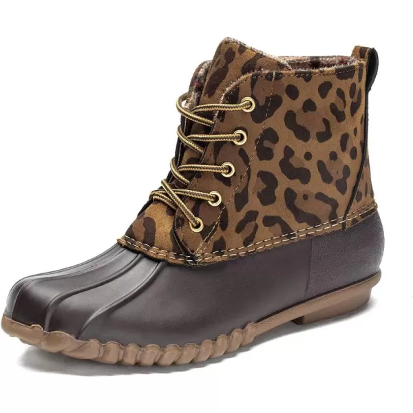 DKSUKO Women's Winter Duck Boots with Waterproof Zipper Rain Boots for Women