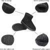 imageDKSUKO Kid s Classic Waterproof Snow Boots Toddler Winter BootsBlack Short