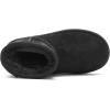 imageDKSUKO Kid s Classic Waterproof Snow Boots Toddler Winter BootsBlack Short
