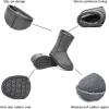 imageDKSUKO Kid s Classic Waterproof Snow Boots Toddler Winter BootsGrey