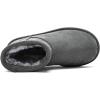 imageDKSUKO Kid s Classic Waterproof Snow Boots Toddler Winter BootsGrey Short