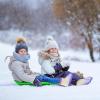 imageDKSUKO Kid s Classic Waterproof Snow Boots Toddler Winter BootsPurple Short