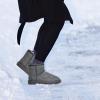 imageDKSUKO Womens Classic Waterproof Snow Boots Winter Boots for WomenGrey