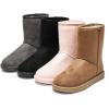 imageDKSUKO Womens Classic Waterproof Snow Boots Winter BootsBlack