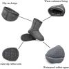 imageDKSUKO Womens Classic Waterproof Snow Boots Winter BootsGrey