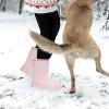 imageDKSUKO Womens Classic Waterproof Snow Boots Winter BootsPink