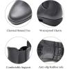 imageDKSUKO Womens Short Rain Boots Rubber Waterproof Garden Boots Elastic Slip On Ankle Chelsea Boot Fashion Insulated Rain Shoe for Outdoor Work Thick SoleGrey