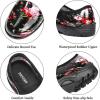 imageDKSUKO Womens Waterproof Garden Shoe Lightweight Rain Footwear with Comfort InsoleBlack Flower
