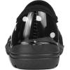 imageDKSUKO Womens Waterproof Garden Shoe Lightweight Rain Footwear with Comfort InsoleBlack and Big White Dot
