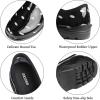 imageDKSUKO Womens Waterproof Garden Shoe Lightweight Rain Footwear with Comfort InsoleBlack and Big White Dot