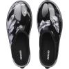imageDKSUKO Womens Waterproof Garden Shoe Lightweight Rain Footwear with Comfort InsoleBlack and White Flower