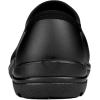 imageDKSUKO Womens Waterproof Garden Shoe Lightweight Rain Footwear with Comfort InsoleMens Matte Black