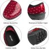 imageDKSUKO Womens Waterproof Garden Shoe Lightweight Rain Footwear with Comfort InsoleRed and Small White Dot