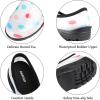 imageDKSUKO Womens Waterproof Garden Shoe Lightweight Rain Footwear with Comfort InsoleWhite Multi Dot