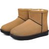 imageDKSUKO Womens Classic Waterproof Snow Boots Winter Boots for WomenBrown