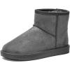 imageDKSUKO Womens Classic Waterproof Snow Boots Winter BootsGray Short