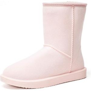 imageDKSUKO Womens Classic Waterproof Snow Boots Winter BootsPink