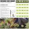 imageDKSUKO Ankle Rain Boots for Women Waterproof Short Rain Shoes Chelsea Rain Booties Rubber Garden Shoes Winter Snow Boots for Hiking Outdoor Work