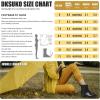 imageDKSUKO Rain Boots for Women Waterproof Elastic Slip On Ankle Chelsea BootiesBlack