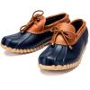 imageDKSUKO Snow Womens Waterpoof Loafer Shoes Slip On Flat Duck ShoeBlue No Fur
