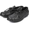 imageDKSUKO Snow Womens Waterpoof Loafer Shoes Slip On Flat Duck ShoeFull Black
