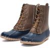 imageDKSUKO Womens Duck Boots witth Zipper Waterproof Winter Boots Snow BootsBlue a