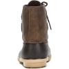 imageDKSUKO Womens Duck Boots witth Zipper Waterproof Winter Boots Snow BootsVintage Brown