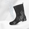 imageDKSUKO Waterproof Womens Rain Boots insulatedLightweight Rubber fashion Boots in GardeningWarm and Comfortable Wide Calf Rain Boots with Glossy in OutdoorDark