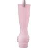 imageDKSUKO Waterproof Womens Rain Boots insulatedLightweight Rubber fashion Boots in GardeningWarm and Comfortable Wide Calf Rain Boots with Glossy in OutdoorPink