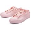 imageDKSUKO Womens Rain Boots Waterproof High Top Rain Shoes with Lace Up AntiSlip Garden ShoesPink Short