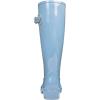 imageDKSUKO Womens Tall Rain Boots Garden Boots Waterproof Wellington Rubber BootsBright Lake Blue