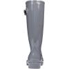 imageDKSUKO Womens Tall Rain Boots Garden Boots Waterproof Wellington Rubber BootsMedium Gray