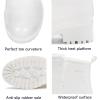 image:imageDKSUKO Womens Short Rain Boots Waterproof Ankle Raining Shoes AntiSlip Garden Boot Rubber Garden Shoes for Ladies Outdoor Work ShoesWhite a
