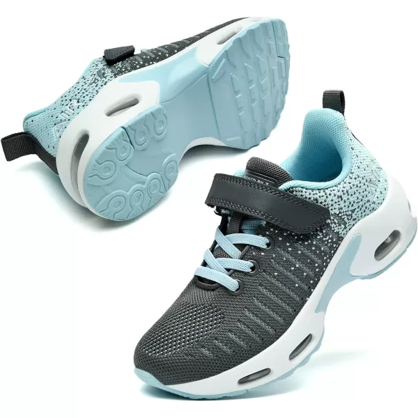 RomenSi Air Athletic Running Shoes for Boys Girls Lightweight Breathable Tennis Sports Kids Sneakers