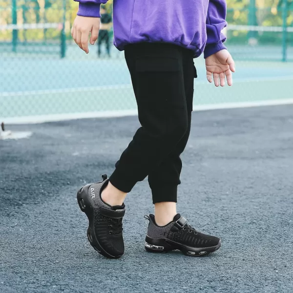 RomenSi Air Athletic Running Shoes for Boys Girls Lightweight Breathable Tennis Sports Kids Sneakers