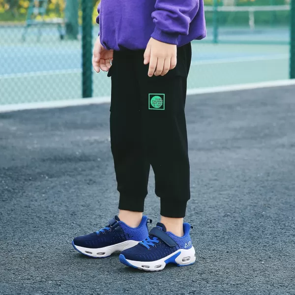 RomenSi Air Athletic Running Shoes for Boys Girls Lightweight Breathable Tennis Sports Kids Sneakers