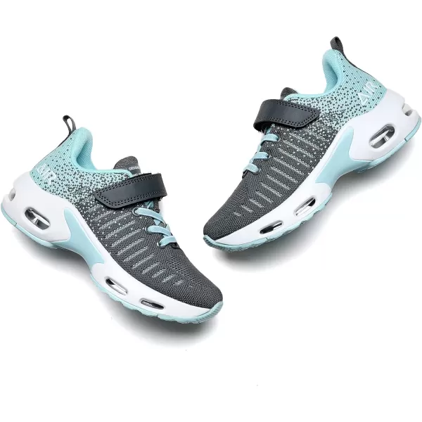 RomenSi Air Athletic Running Shoes for Boys Girls Lightweight Breathable Tennis Sports Kids Sneakers