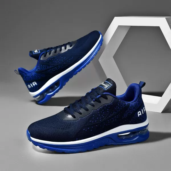 RomenSi Men's Air Cushion Sport Running Shoes Casual Athletic Tennis Sneakers