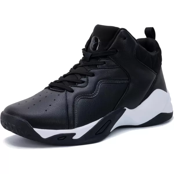 RomenSi Mens High Top Basketball Shoes Athletic Running Walking Anti Slip Sports Fashion Sneakers
