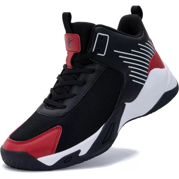 RomenSi Mens High Top Basketball Shoes Athletic Running Walking Anti Slip Sports Fashion Sneakers